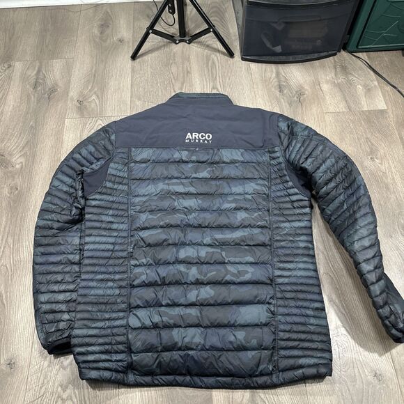 Kuhl Projekt Spyfire Camo Goose Down Camouflage Winter Jacket Coat Mens Large - Picture 6 of 7